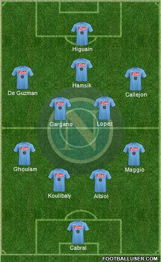 Napoli Formation 2014