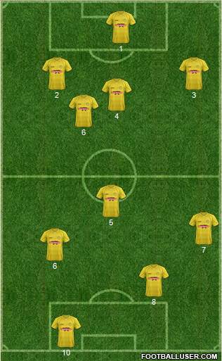 Burton Albion Formation 2014