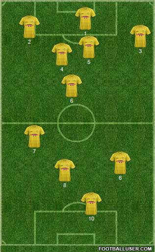 Burton Albion Formation 2014