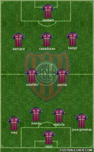 San Lorenzo de Almagro Formation 2014