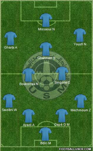Union Sportive Monastirienne Formation 2014