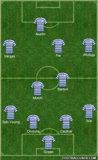 Queens Park Rangers Formation 2014