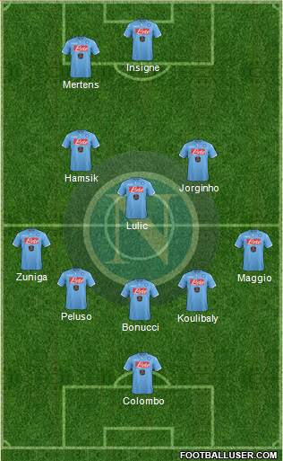Napoli Formation 2014