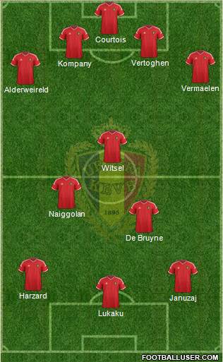 Belgium Formation 2014