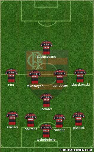 CR Flamengo Formation 2014