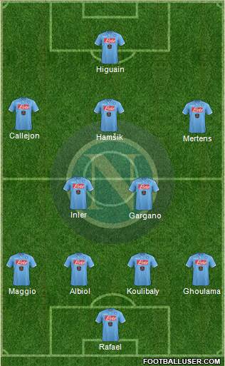 Napoli Formation 2014