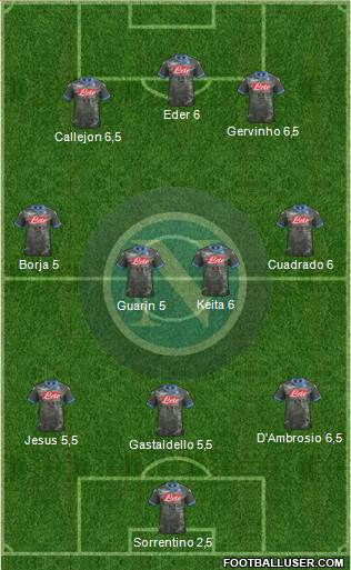 Napoli Formation 2014