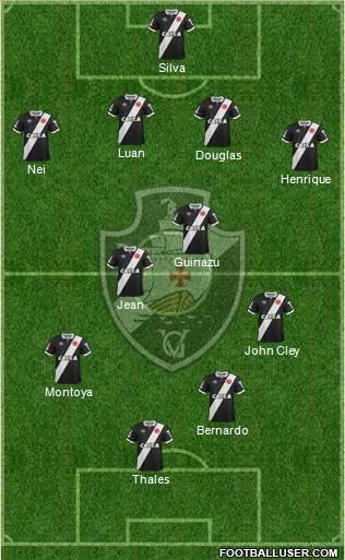 CR Vasco da Gama Formation 2014