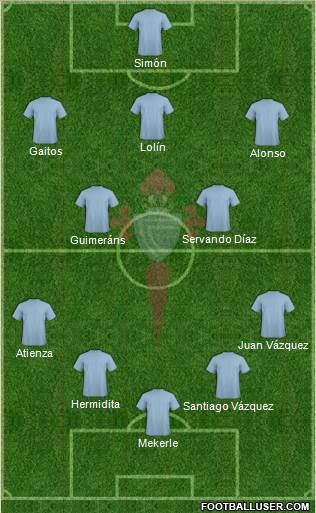 R.C. Celta S.A.D. Formation 2014