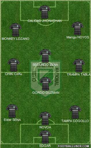 CDC Atlético Nacional Formation 2014