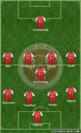 Stade de Reims Formation 2014