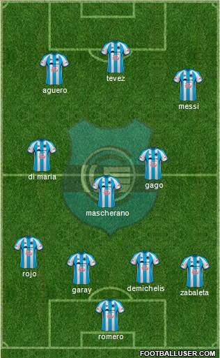 Gimnasia y Esgrima de Jujuy Formation 2014