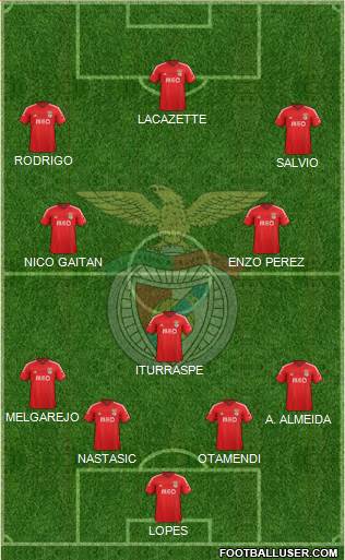 Sport Lisboa e Benfica - SAD Formation 2014