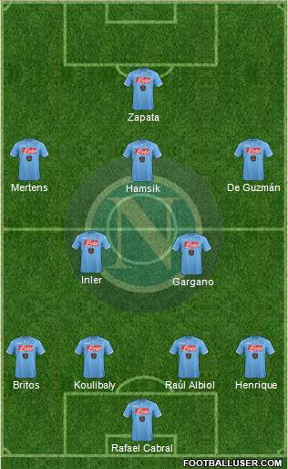 Napoli Formation 2014