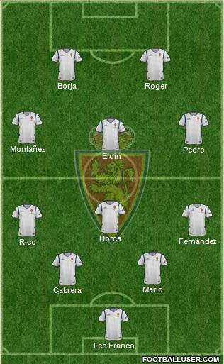 R. Zaragoza S.A.D. Formation 2014