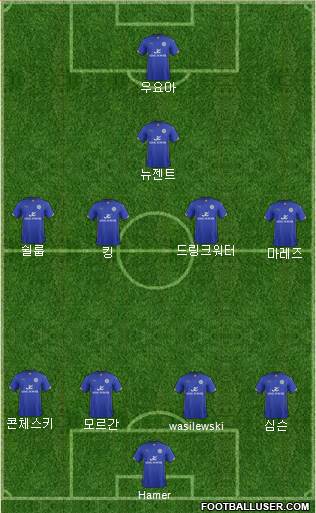 Leicester City Formation 2014