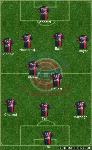 La Berrichonne de Châteauroux Formation 2014
