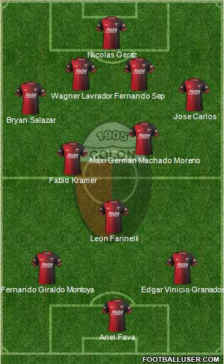 Colón de Santa Fe Formation 2014