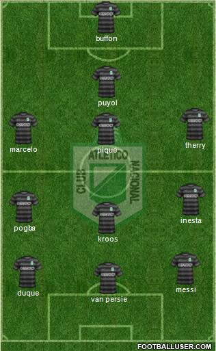 CDC Atlético Nacional Formation 2014