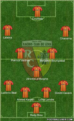 Racing Club de Lens Formation 2014