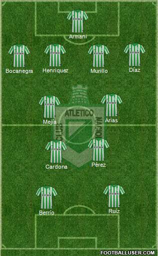CDC Atlético Nacional Formation 2014