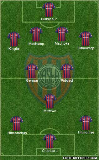 San Lorenzo de Almagro Formation 2014