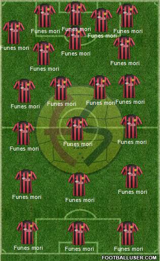 Eskisehirspor Formation 2014