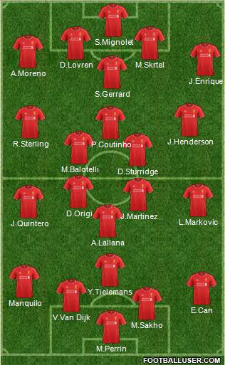 Liverpool Formation 2014