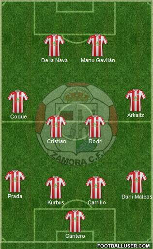 Zamora C.F. Formation 2014