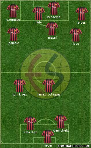 Eskisehirspor Formation 2014
