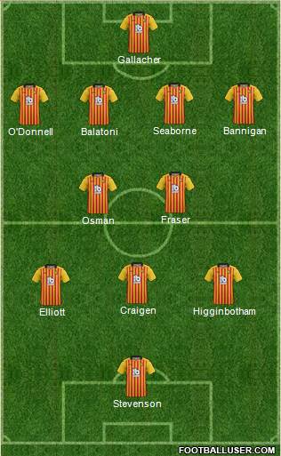 Partick Thistle Formation 2014