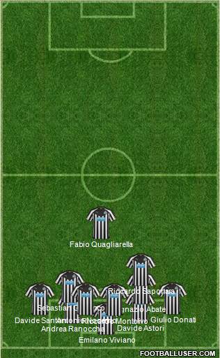Newcastle United Formation 2014