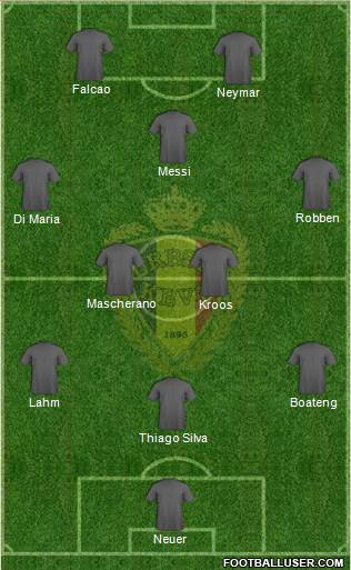 Belgium Formation 2014