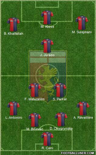 Genoa Formation 2014