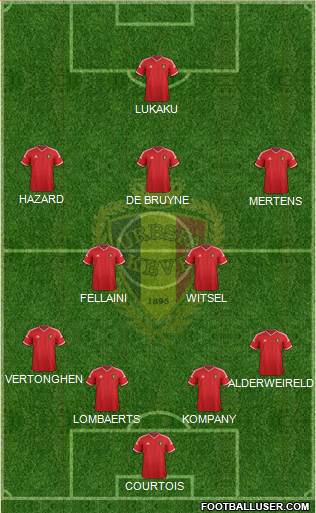 Belgium Formation 2014
