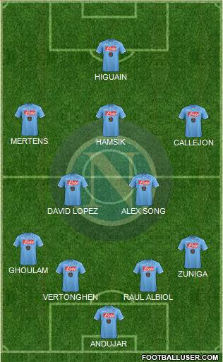 Napoli Formation 2014