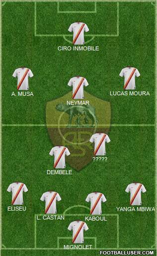 AS Roma Formation 2014