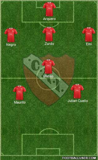 Independiente Formation 2014
