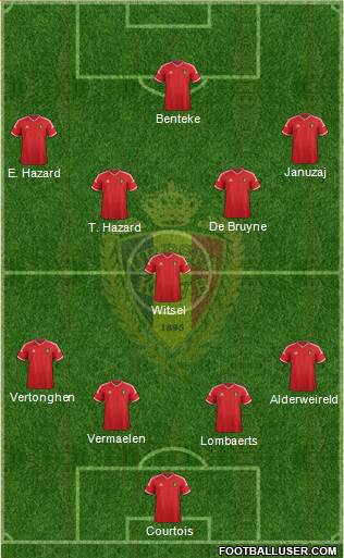 Belgium Formation 2014