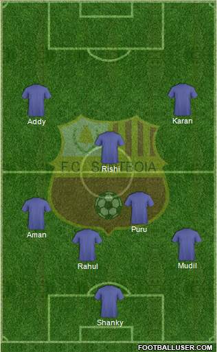 F.C. Santboiá Formation 2015