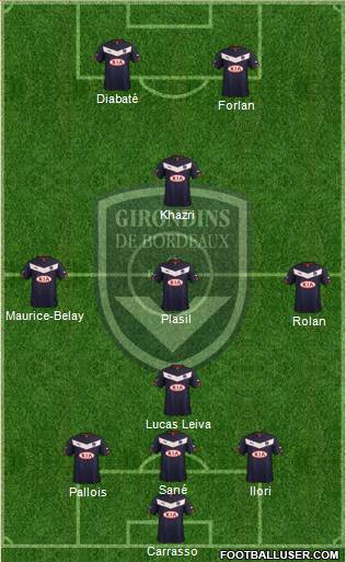 FC Girondins de Bordeaux Formation 2015