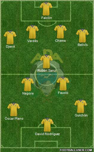 A.D. Alcorcón Formation 2015
