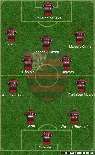 CR Flamengo Formation 2015