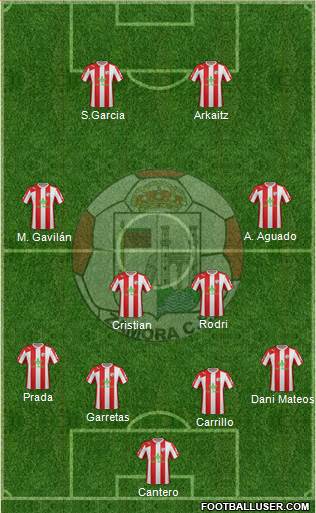 Zamora C.F. Formation 2015