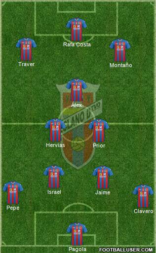 Yeclano Deportivo Formation 2015