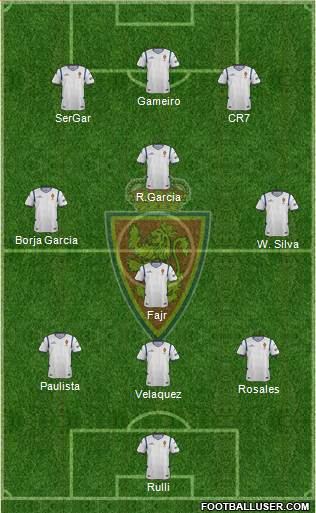 R. Zaragoza S.A.D. Formation 2015