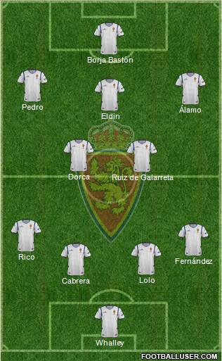 R. Zaragoza S.A.D. Formation 2015