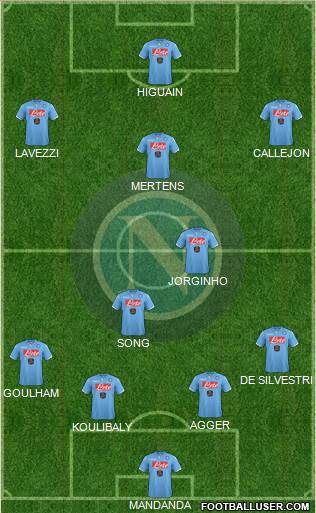 Napoli Formation 2015