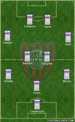 San Lorenzo de Almagro Formation 2015