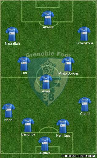 Grenoble Foot 38 Formation 2015